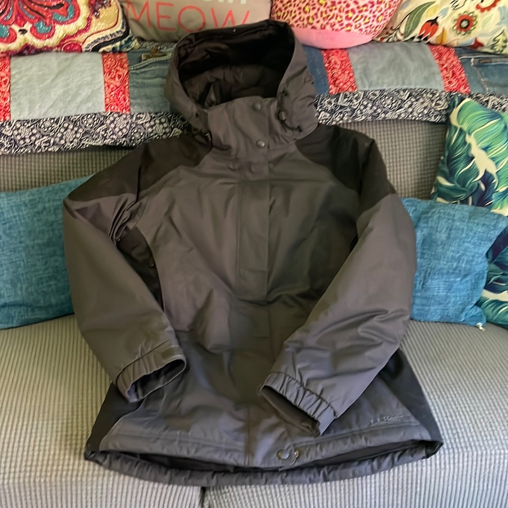 LL Bean womens parka.